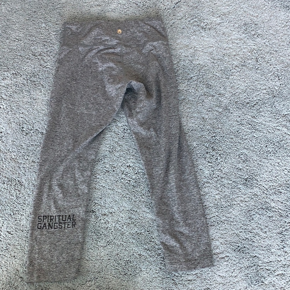 Spiritual Gangster Heather Gray Leggings